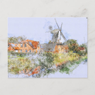 Postal La pintura dulce y hermosa