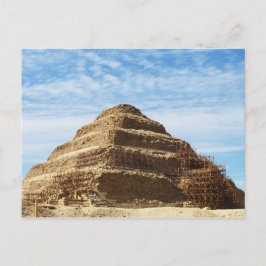 Postal La Pirámide de Djoser - Saqqara, Egipto