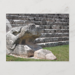 Postal La Pirámide de Kukulcán