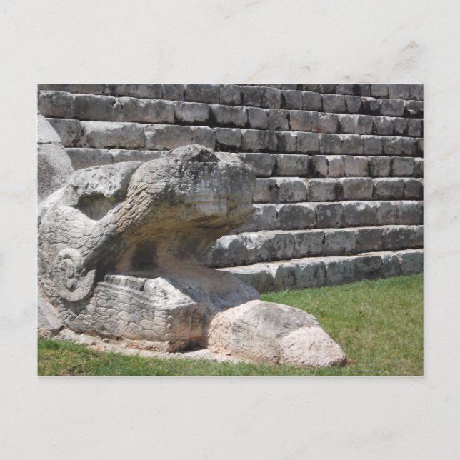 Postal La Pirámide de Kukulcán (Anverso)