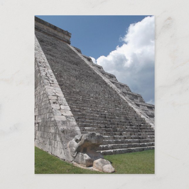 Postal La Pirámide de Kukulcán 2 (Anverso)