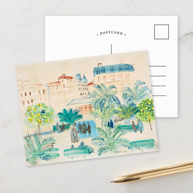 Postal La Place Arago | Raoul Dufy (Subido por el creador)