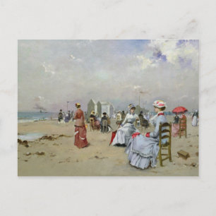 Postal La Plage de Trouville