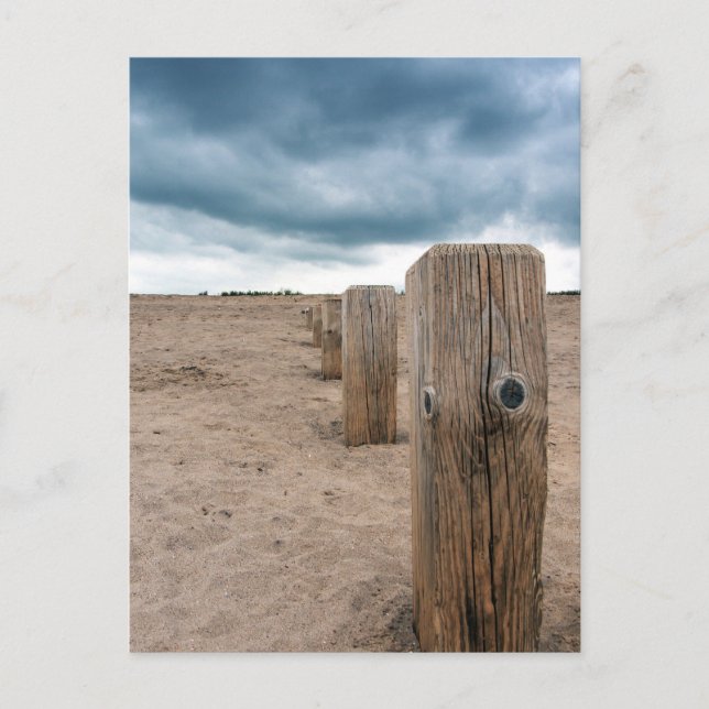 Postal La playa (Anverso)