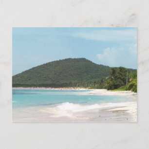 Postal La playa de Flamenco de Culebra en Puerto Rico