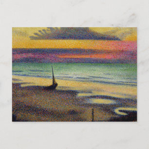 Postal La playa de Heist, 1891-92