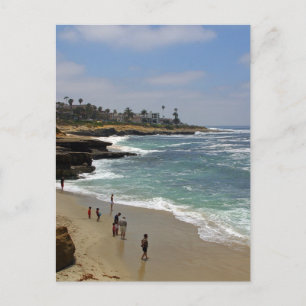 Postal La playa de La Jolla Cove