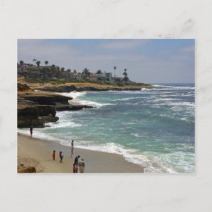 Postal La playa de La Jolla Cove