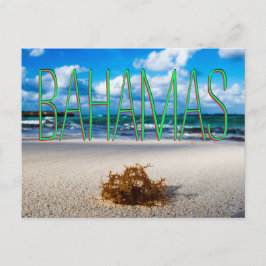 Postal La playa de Las Bahamas