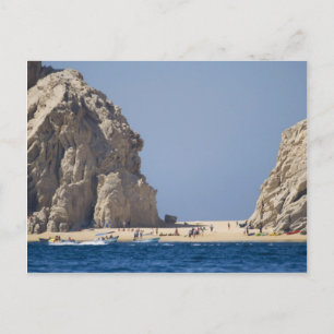 Postal La playa de los amantes