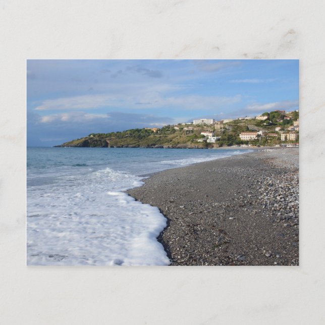 Postal La Playa De Scalea (Anverso)