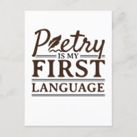 La poesía es mi primer escritor de poetas en idiom