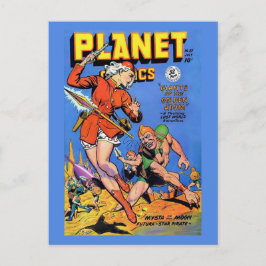 Postal La portada de Planet Comics #55 | Historieta de ép