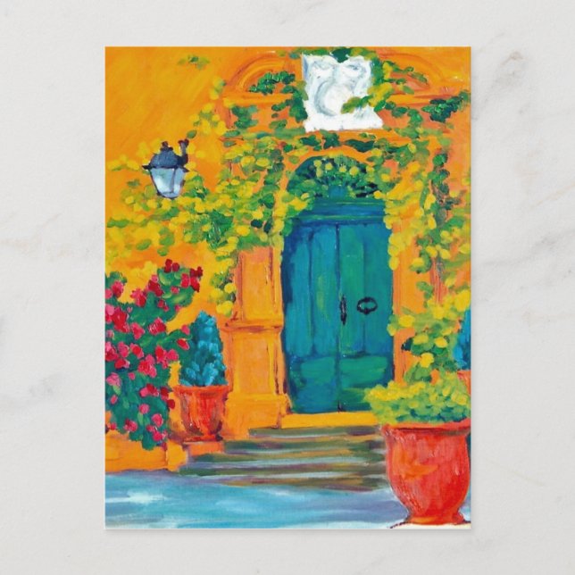 Postal la Porte de Château du Seuil (Anverso)