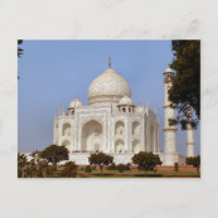 La postcarta del juego de ducha de novia Taj Mahal