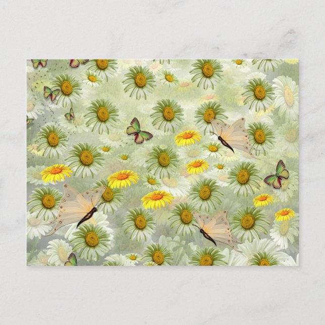 Postal La primavera ha llegado (Anverso)