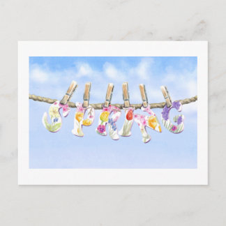 Postal La primavera llegó