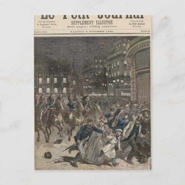 Postal La primera actuación de 'Lohengrin' (Anverso)