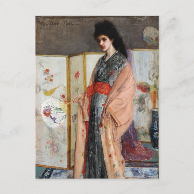 Postal La princesa de la tierra de la porcelana (Anverso)