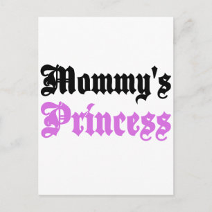 Postal La princesa de mamá