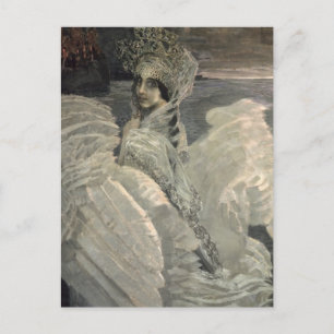 Postal La princesa del cisne, 1900