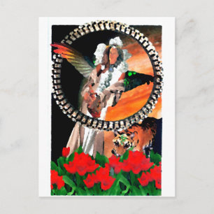 Postal La princesa estrella y el arte de la fantasía del
