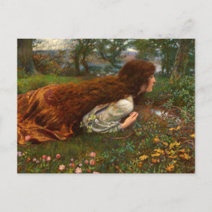 Postal La princesa fuera de la escuela por Edward Robert