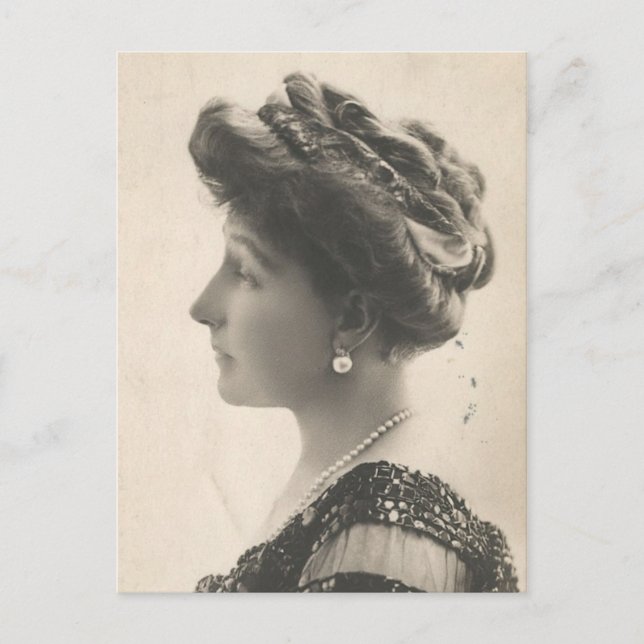 Postal La princesa heredera Stephanie de Austria #060H (Anverso)