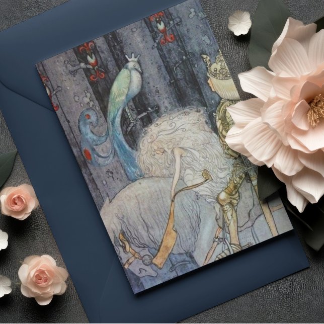 Postal La Princesa John Bauer en el arte de la cosecha (Subido por el creador)