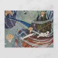 “La princesa sirena” de Edmund Dulac