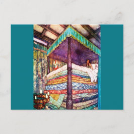 Postal La princesa y el té