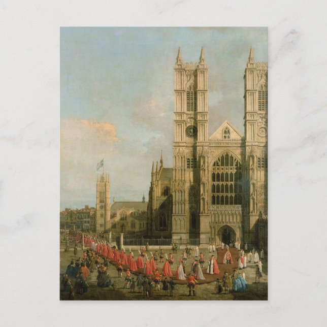 Postal La procesión de los Caballeros de la Bahía (Anverso)