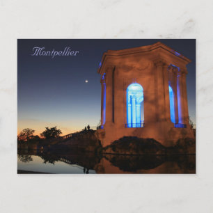 Postal La Promenade du Peyrou