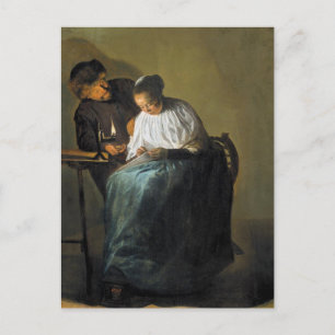 Postal La propuesta de Judith Leyster Postcard