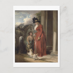 Postal La puerta del escudero, c.1790 (aceite sobre lienz