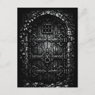 Postal La puerta del mago — por BurnsInHell