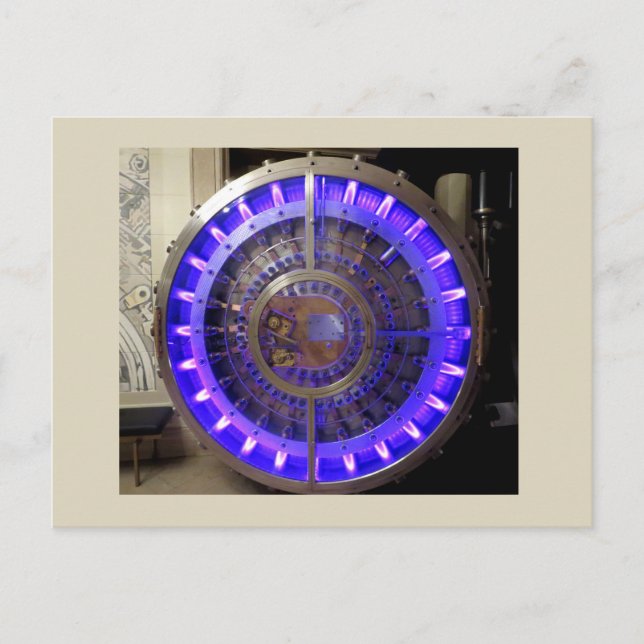 Postal La puerta del refugio (Anverso)