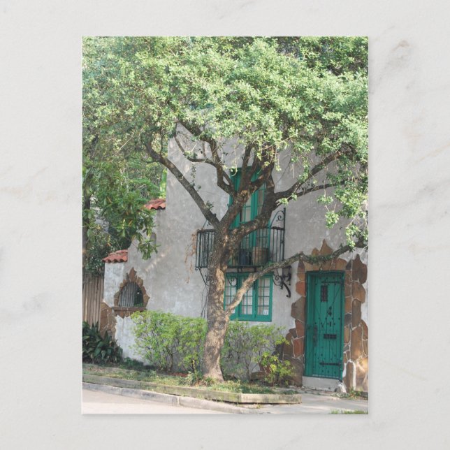 Postal La puerta verde ©2008 (Anverso)