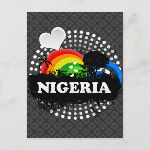 Postal La pura frutería de Nigeria