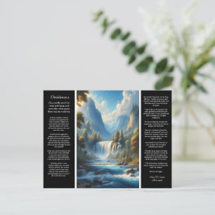 Postal La quietud de la desiderata en la corriente