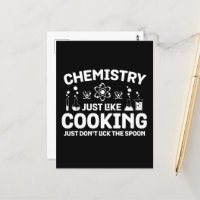 La química, como cocinar, no lamer la cuchara