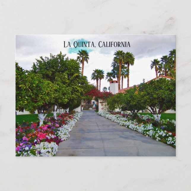 Postal La Quinta, California Desert (Anverso)