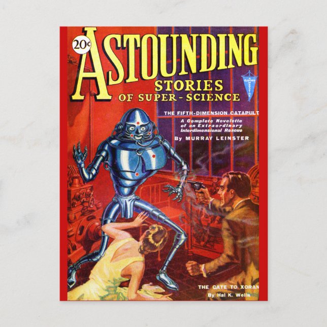 Postal ¡La Quinta Catapulta Dimensional! (Anverso)