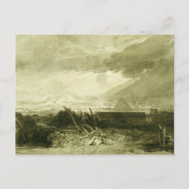 Postal La quinta peste de Egipto, 1806-10 (Anverso)