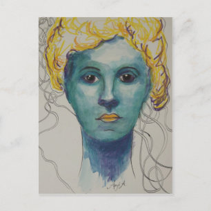 Postal La realidad es una creación...