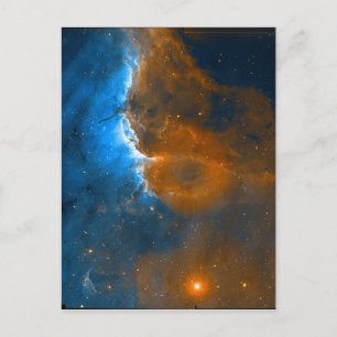 Postal La región gigante de la nebulosa Pelican HII W80