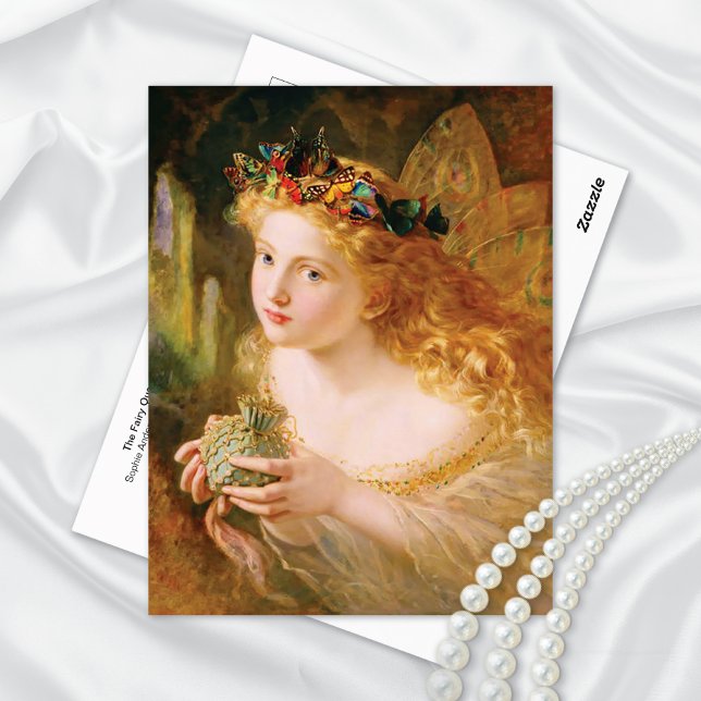 Postal La reina de la hada Sophie Anderson (Subido por el creador)