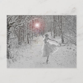 Postal La reina de la nieve