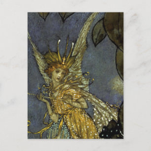 Postal “La Reina de las Hadas” de Edmund Dulac