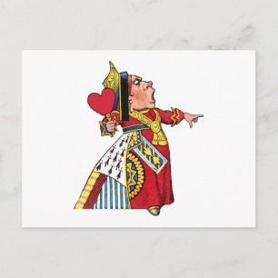 POSTAL LA REINA DE LOS CORAZONES